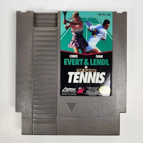 Top Players Tennis (Nintendo NES, 1990) Cartridge Only