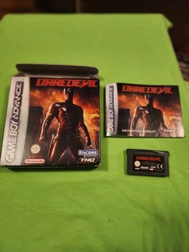 Daredevil (GameBoy Advance GBA, 2003) CIB Complete Works Nice Shape