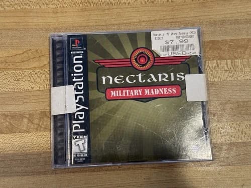 Nectaris Military Madness Sony PlayStation 1 PS1 CIB w/Manual - Tested & Works