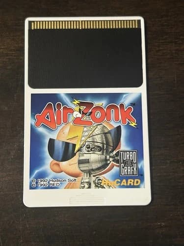 Air Zonk TurboGrafx 16 TG16 HuCard Card Only Tested Works