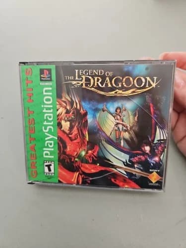 The Legend of Dragoon Greatest Hits Complete CIB Sony PlayStation 1, 2001