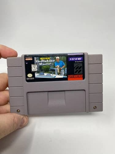 Mark Davis' The Fishing Master (Super Nintendo Entertainment System, 1996) Cart