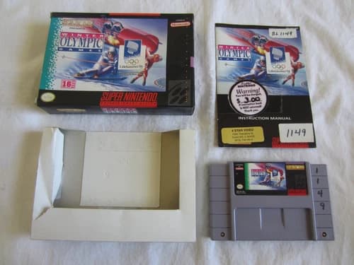 Winter Olympic Games: Lillehammer '94 (SNES) Super Nintendo CIB Complete Box