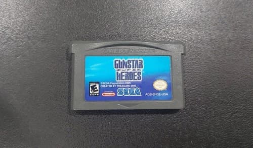 Gunstar Super Heroes (Nintendo Game Boy Advance GBA) Authentic Tested