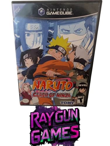 Naruto Clash of Ninja - Nintendo GameCube, Complete CIB, Next Day Shipping