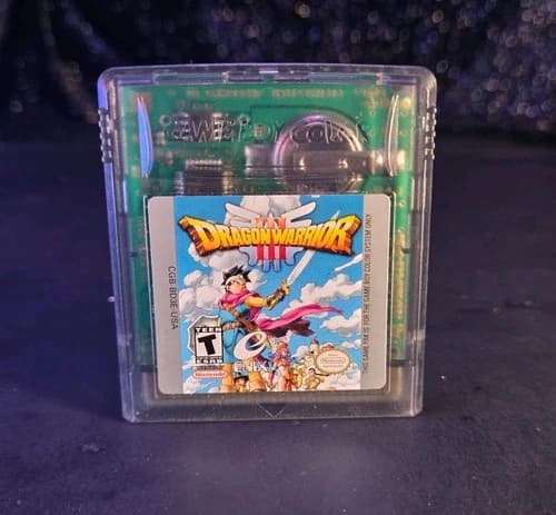 Dragon Warrior 3~Nintendo Game Boy Color~US Cartridge, Tested & Authentic~Loose
