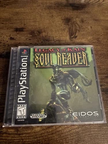 Legacy of Kain Soul Reaver PS1 Sony PlayStation 1 CIB Black Label Tested