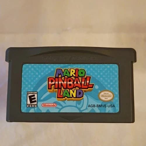 Nintendo Mario Pinball Land Nintendo Game Boy Advance E NTSC-U/C Mario Series