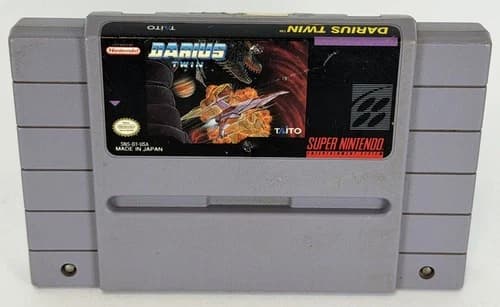 DARIUS TWIN - SUPER NINTENDO SNES - CART ONLY *TESTED & WORKING*