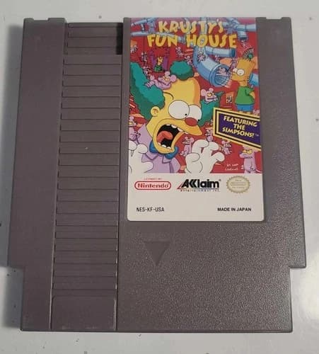Krusty's Fun House (Nintendo Entertainment System, 1992)
