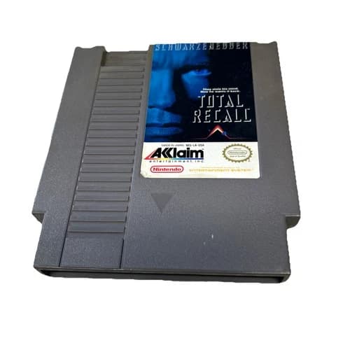 Total Recall (1990) Nintendo Entertainment System NES Cartridge