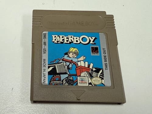Paperboy (Nintendo Gameboy, 1990) Authentic Cart Only Tested Working