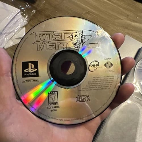 Twisted Metal 2 PS1 PlayStation 1 Greatest Hits Disc Only