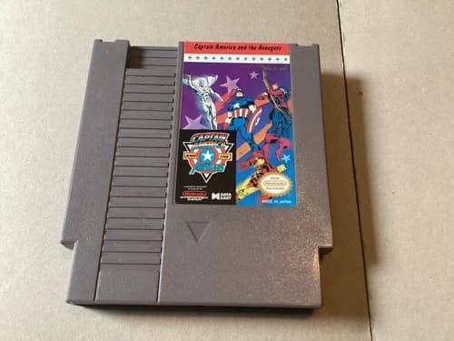 Captain America and The Avengers Nintendo NES Authentic Tested