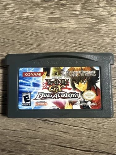 Yu-Gi-Oh GX Duel Academy Nintendo Game Boy Advance GBA Konami Authentic