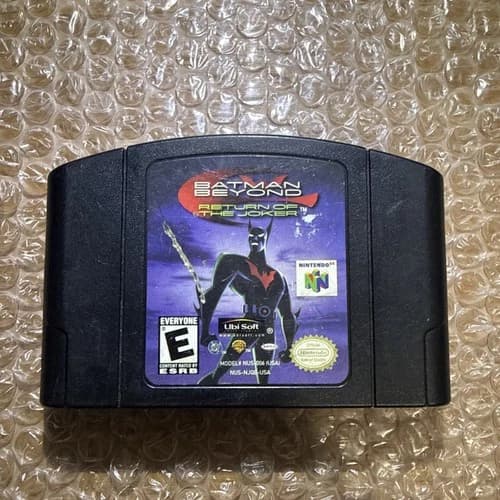 Batman Beyond: Return of the Joker (Nintendo 64, 2000) N64 Authentic Tested