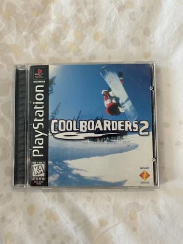 SONY PLAYSTATION 1- PS1 COOL BOARDERS 2 BLACK LABEL 1997