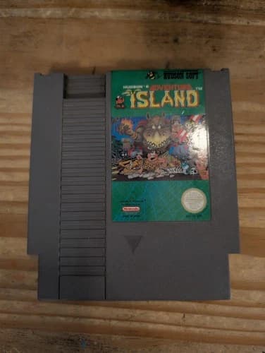 Hudson's Adventure Island Nintendo NES 1985Action-Adventure Game
