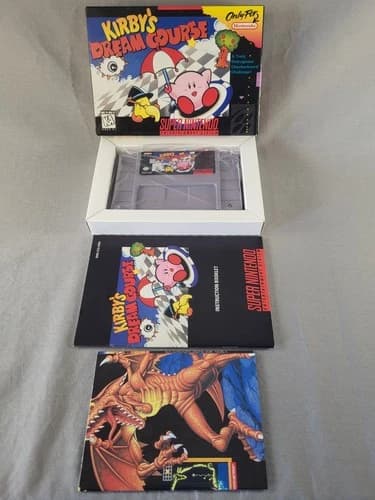 Kirby's Dream Course, SNES, Complete, Authentic!