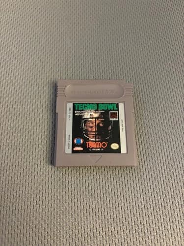 Tecmo Bowl (Nintendo Game Boy, 1991) - Tested, Cartridge Only