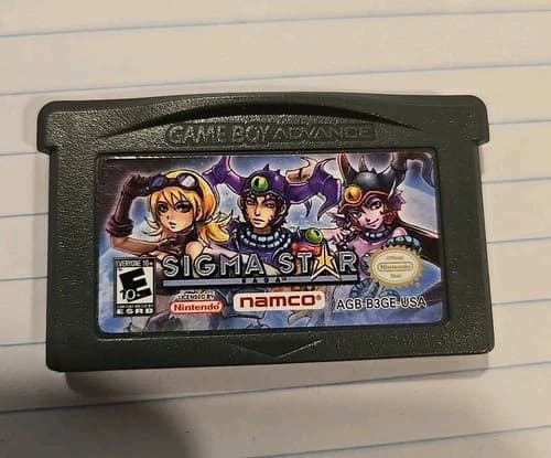 Sigma Star Saga Nintendo Game Boy Advance 2005 A