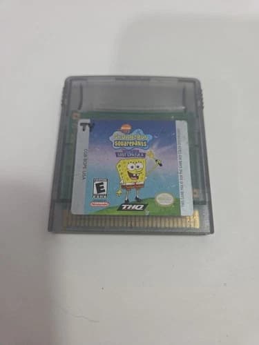 Spongebob Squarepants Legend Lost Spatula (Nintendo Game Boy Color)