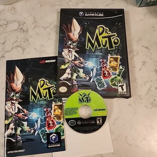 Dr. Muto (Nintendo GameCube, 2002) CIB Tested Works