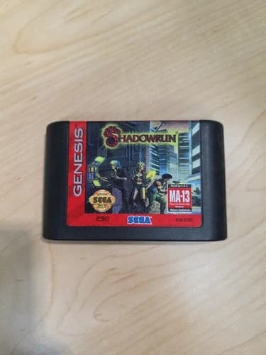 Shadowrun - Sega Genesis - Carter Only - Tested Working