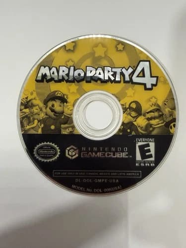 Mario Party 4 Nintendo GameCube 2002, Disc Only