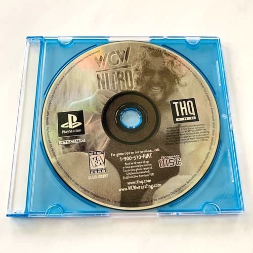 WCW Nitro - PlayStation 1 - PS1 - Disc Only - Tested and Working