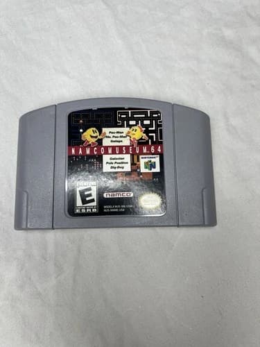Namco Museum 64 Nintendo 64 N64 Authentic Game Cartridge Tested Working