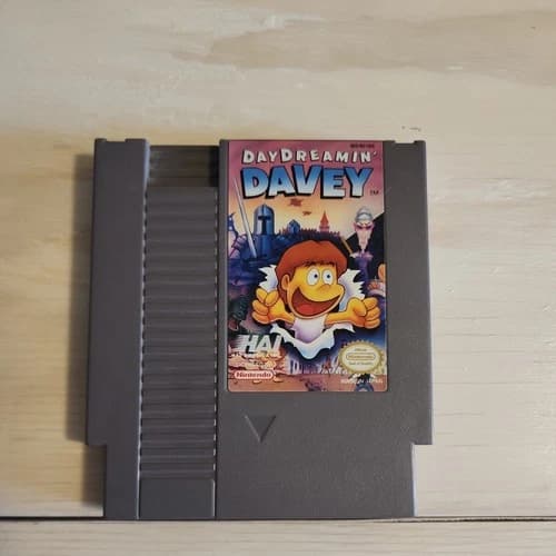 Day Dreamin' Davey (Nintendo NES) Authentic - Cartridge Only