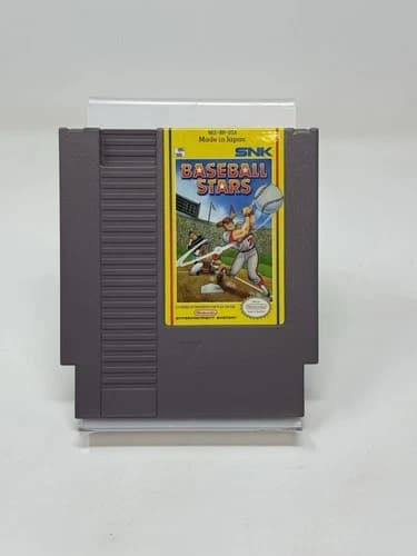 Vintage Baseball Stars (NES Nintendo, 1989) - Tested And Working
