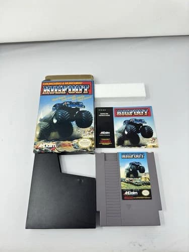 Bigfoot (Nintendo Entertainment System, 1990) NES CIB Complete