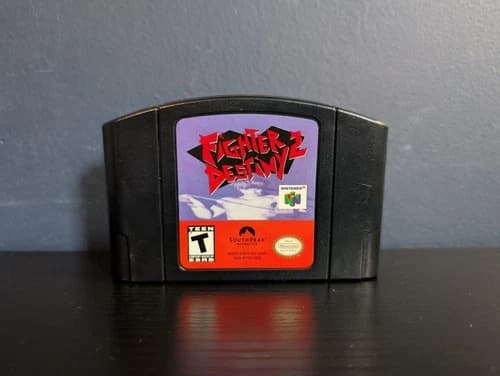 Fighter Destiny 2 (Nintendo 64 N64, 1997) Authentic -Cartridge Only- Tested