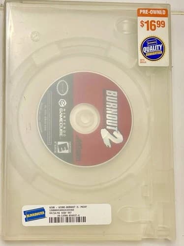GAMECUBE Burnout 2: Point of Impact *DISC ONLY (Great Shape)* nintendo gc