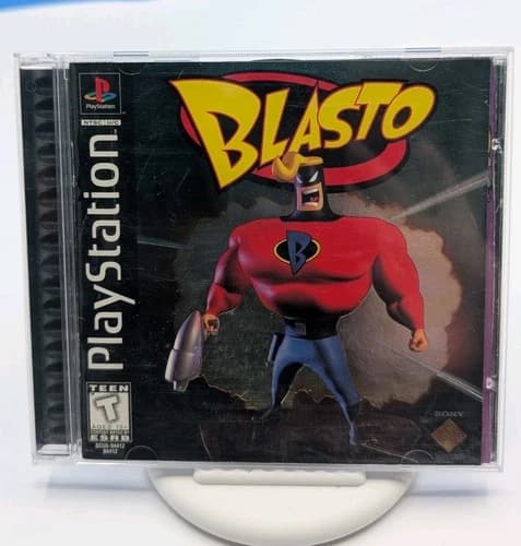 Blasto (Sony, PlayStation 1, 1998 PS1) CIB Tested Complete