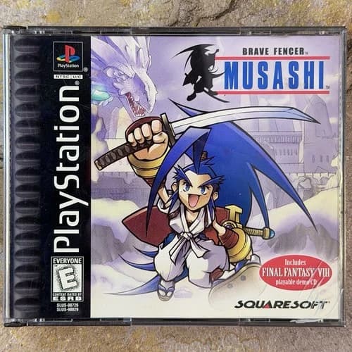 Brave Fencer Musashi - Sony Playstation 1 PS1 PSX **SEE DESC**