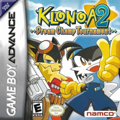Klonoa 2: Dream Champ Tournament GBA Video Game Gameboy Advance 2005