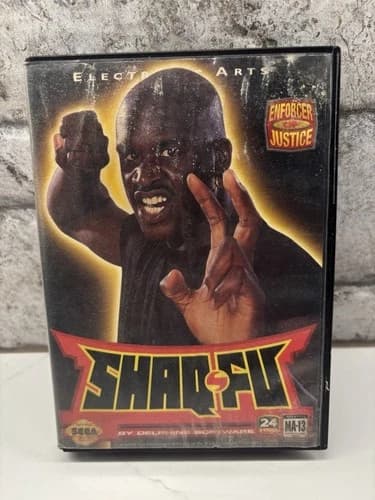 Shaq-Fu (Genesis) - Complete - Manual - Registration Card Tested CIB