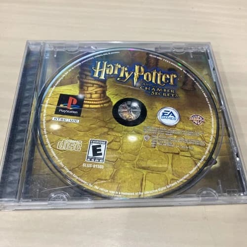 Harry Potter and the Chamber of Secrets (Sony PlayStation 1, 2002) PS1 Disc Only
