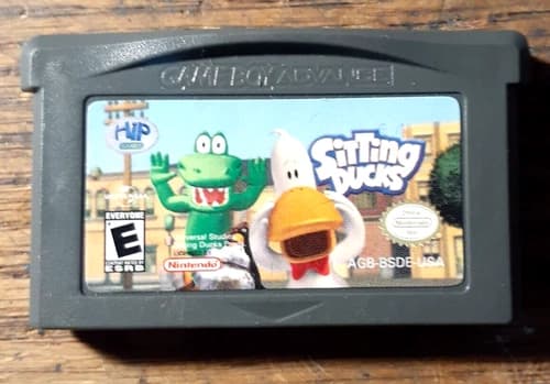 Sitting Ducks Cartridge Only (Nintendo Game Boy Advance 2004) Authentic VG Shape