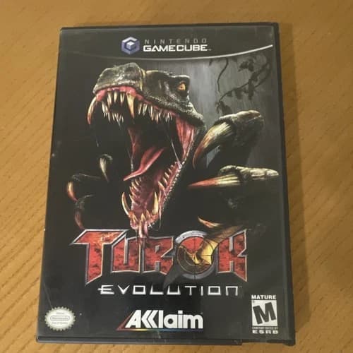 Acclaim Turok: Evolution Shooter Nintendo GameCube M Rated Video Game Series