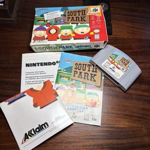 South Park N64 Game Complete in Box with Manual Nintendo CIB