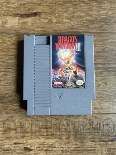 Dragon Warrior III 3 (Nintendo NES, 1992) Authentic Tested And Working Fast Ship