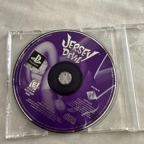 Jersey Devil Sony PlayStation 1 PS1 Disc Only