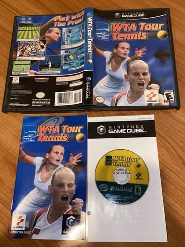 WTA Tour Tennis (Nintendo GameCube, 2002)