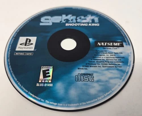 Gekioh: Shooting King (Sony PlayStation 1, 2002) PS1 Disc Only Tested