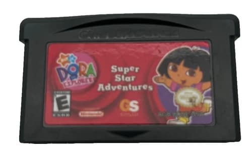 Nintendo Game Boy Advance GBA Dora Explorer Super Star Adventures FAST SHIPPING
