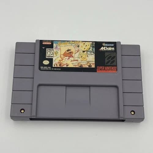 Speedy Gonzales Los Gatos Bandidos (Super Nintendo SNES, 1994) Cartridge Tested